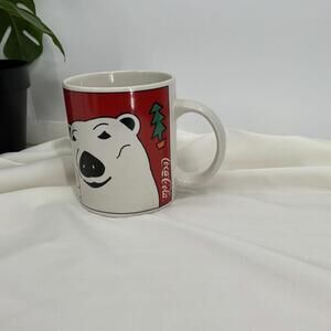 Coca-Cola Vintage 1996 Polar Bear Mug 11 oz.